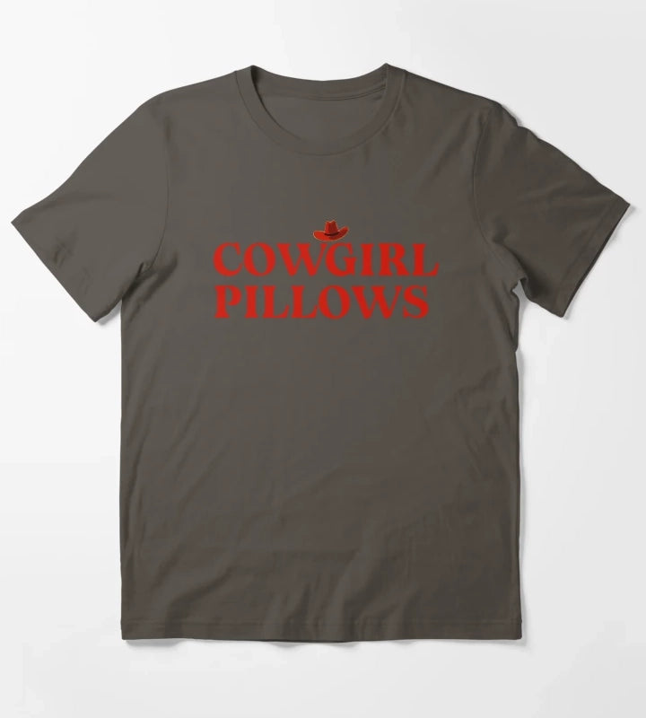 Cowgirl Pillows T-Shirt Dark Grey
