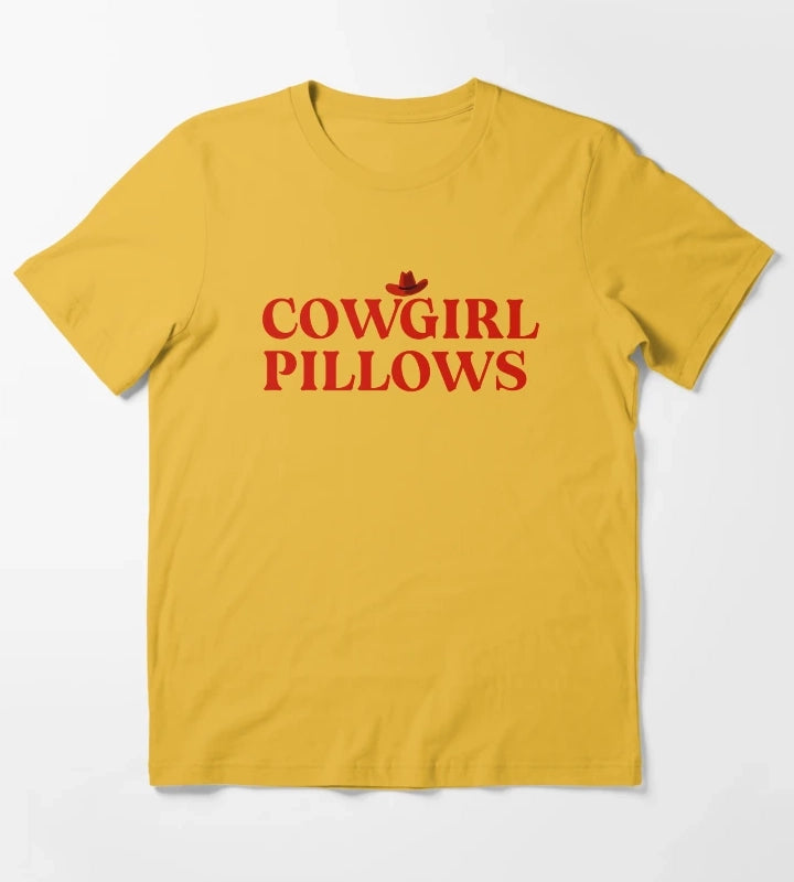 Cowgirl Pillows T-Shirt Yellow