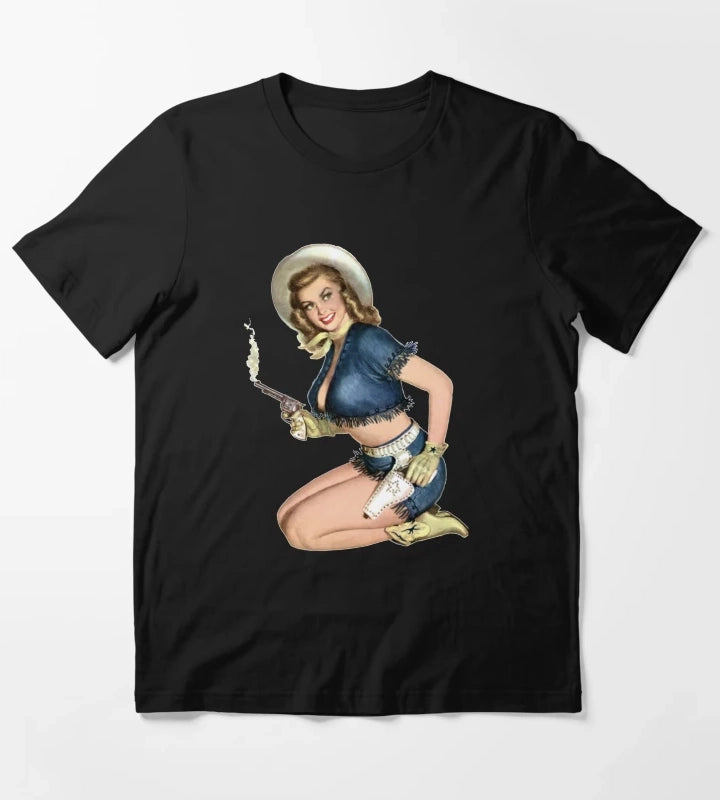 Cowgirl Pinup T-Shirt