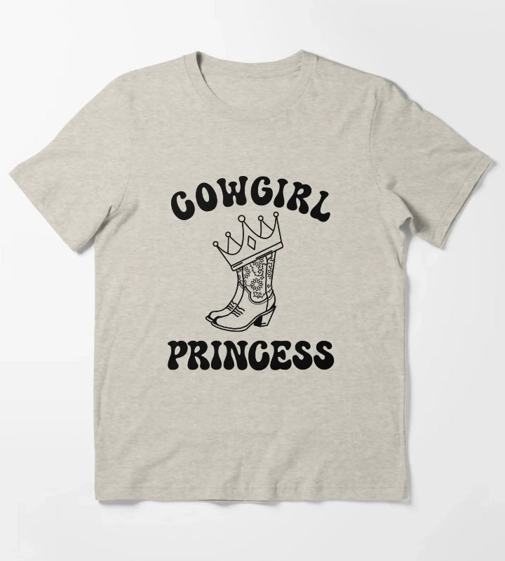 Cowgirl Princess T-Shirt Cream