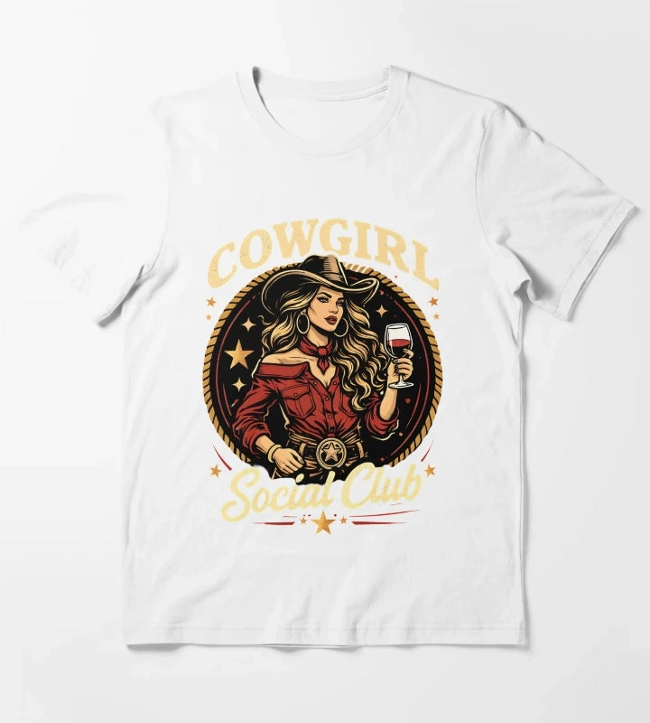 Cowgirl Social Club T-Shirt White