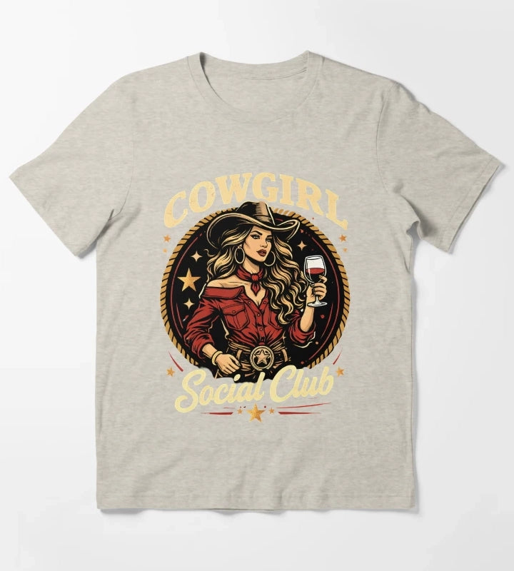 Cowgirl Social Club T-Shirt Cream