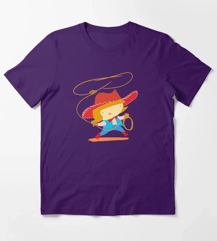 Cowgirl T-Shirt Purple