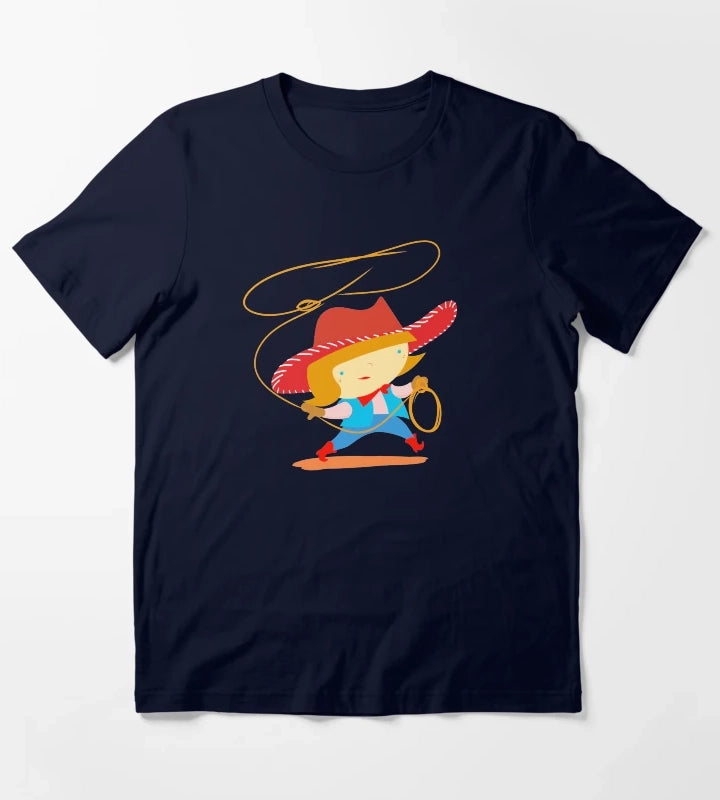 Cowgirl T-Shirt Navy