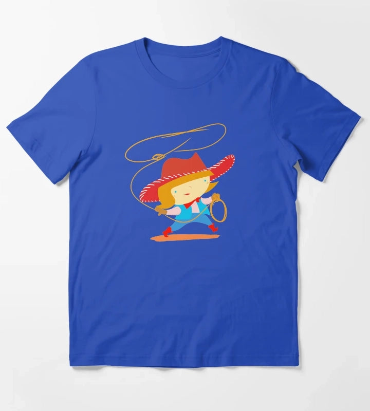 Cowgirl T-Shirt Blue