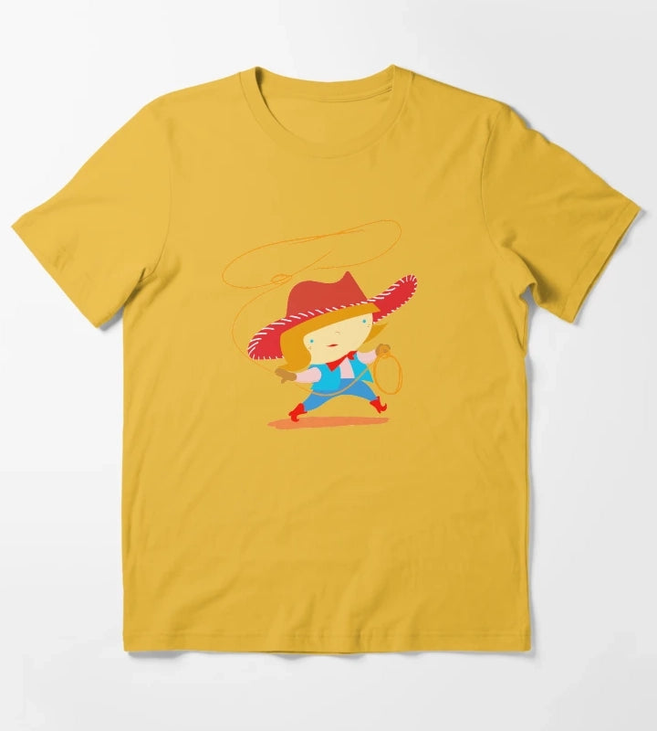 Cowgirl T-Shirt Yellow