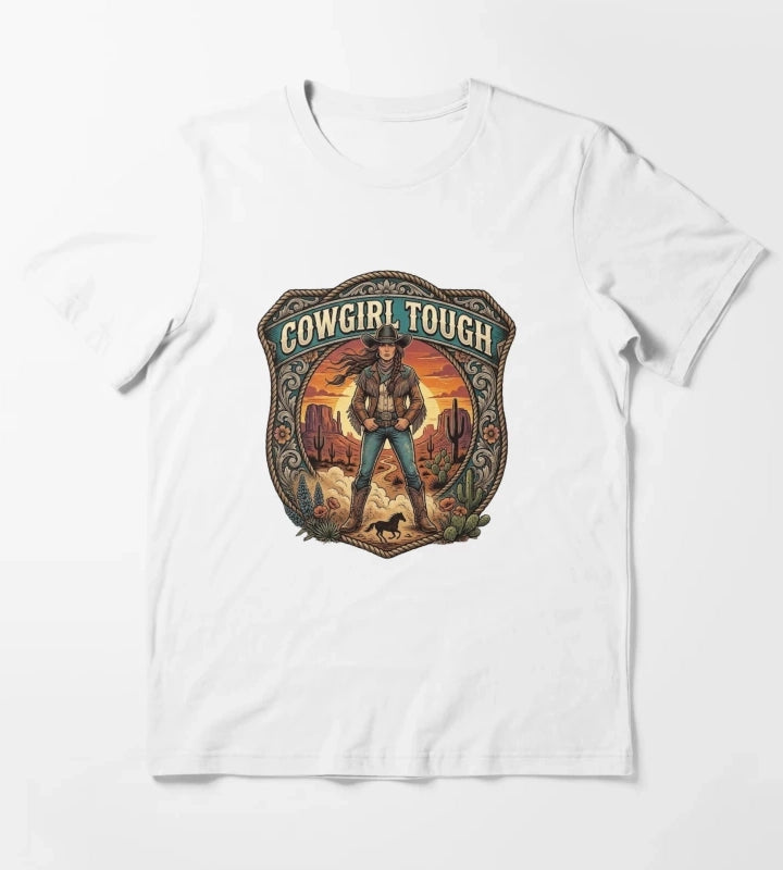 Cowgirl Tough T-Shirt White