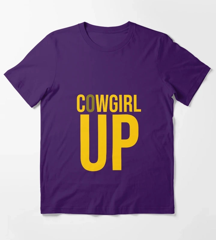 Cowgirl Up T-Shirt Purple