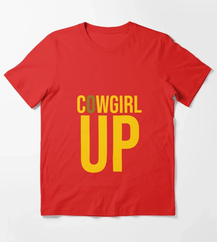 Cowgirl Up T-Shirt Red