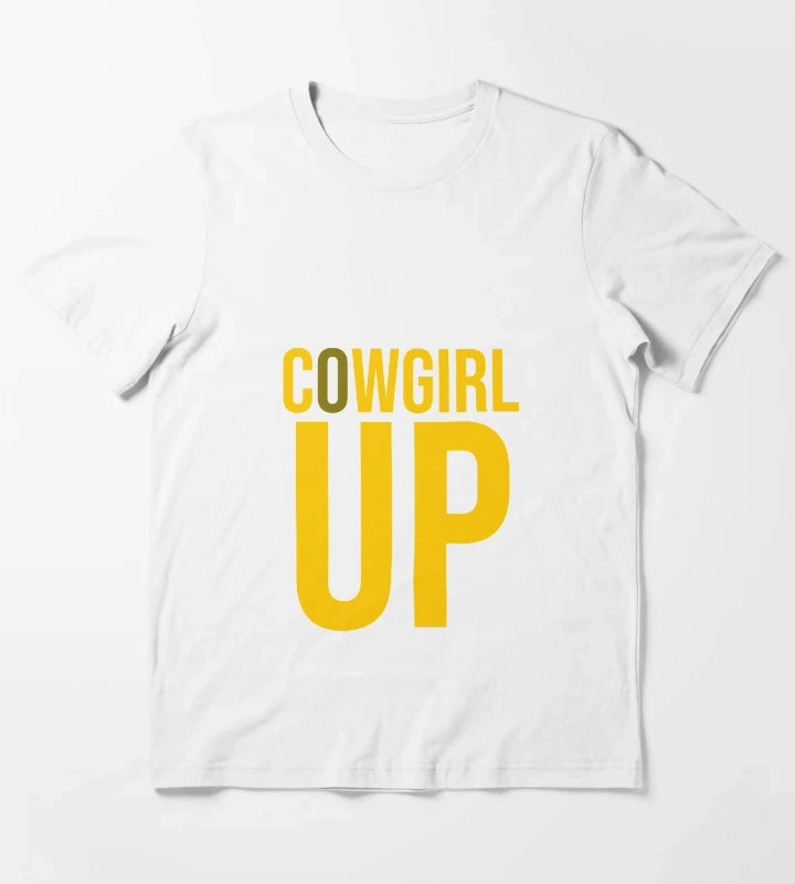 Cowgirl Up T-Shirt White