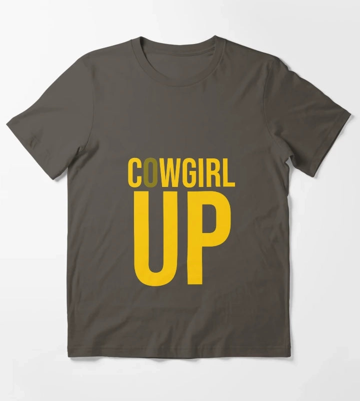 Cowgirl Up T-Shirt Dark Grey