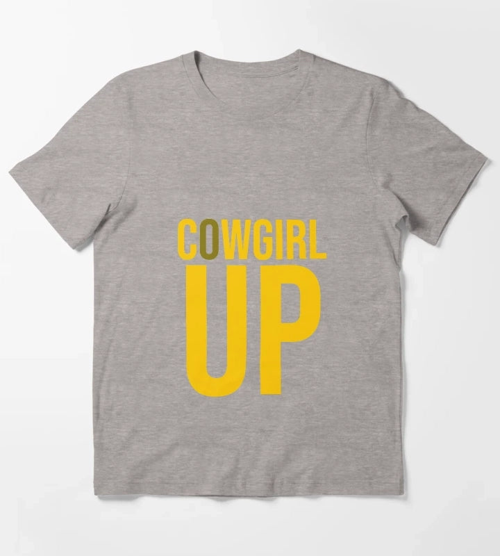 Cowgirl Up T-Shirt Heather Grey
