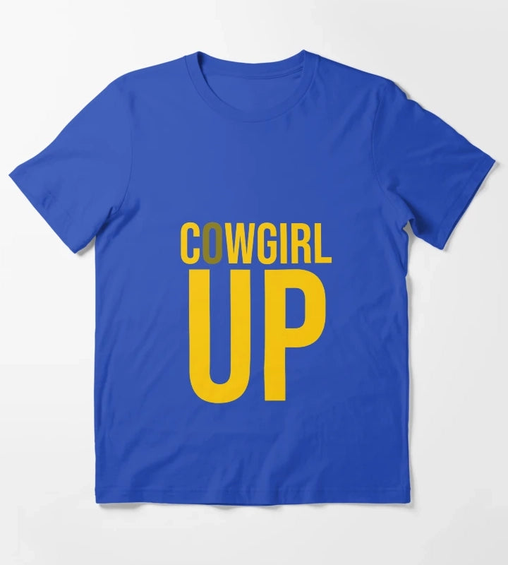 Cowgirl Up T-Shirt Blue