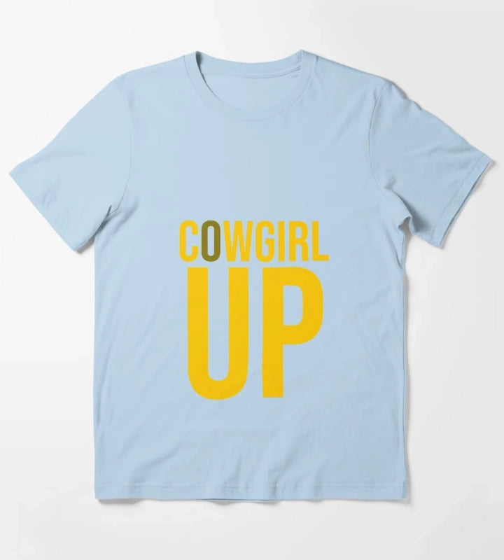 Cowgirl Up T-Shirt Sky Blue