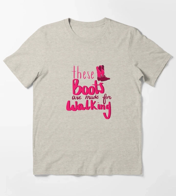 Cowgirl boots quote T-Shirt Cream