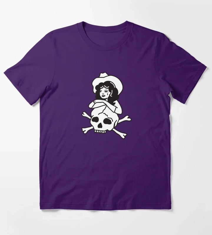 Cowgirl of death T-Shirt Purple