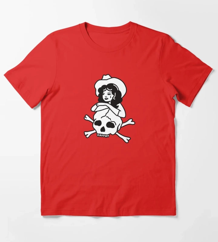 Cowgirl of death T-Shirt Red