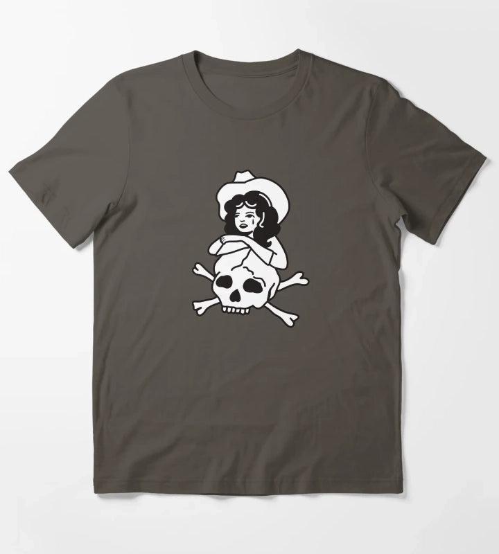 Cowgirl of death T-Shirt Dark Grey