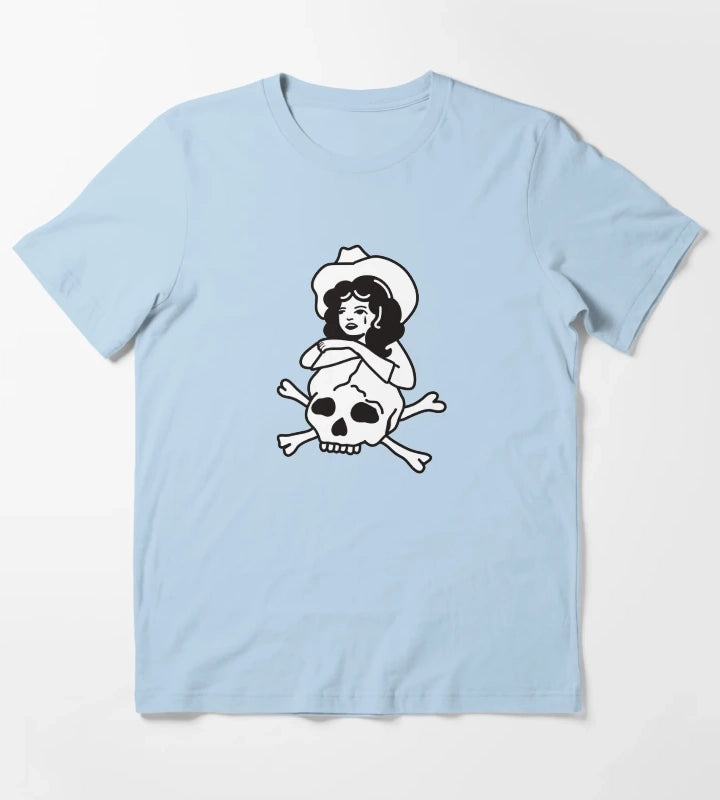 Cowgirl of death T-Shirt Sky Blue