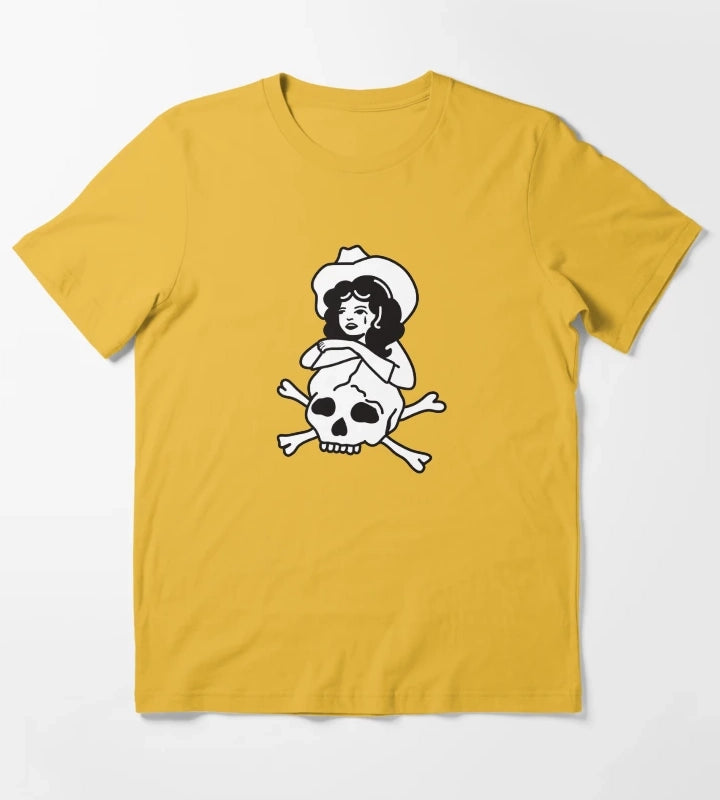 Cowgirl of death T-Shirt Yellow