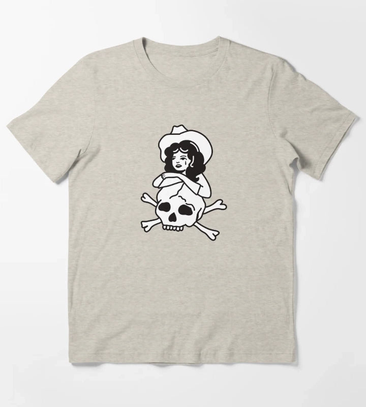 Cowgirl of death T-Shirt Cream
