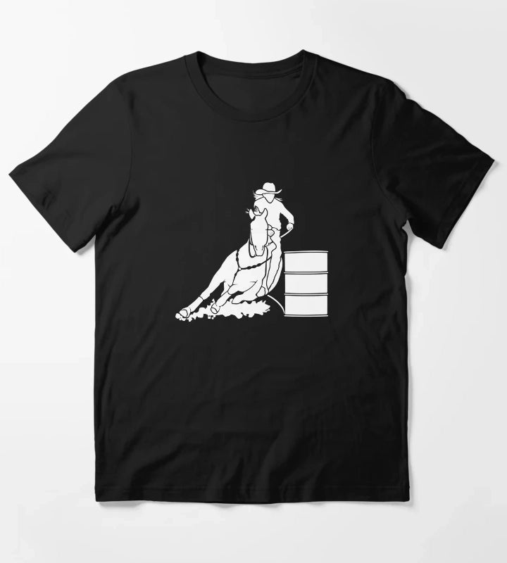 Cowgirls Barrel Racing T-Shirt