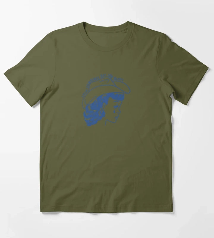 Cowgirls Get The Blues T-Shirt Olive Green