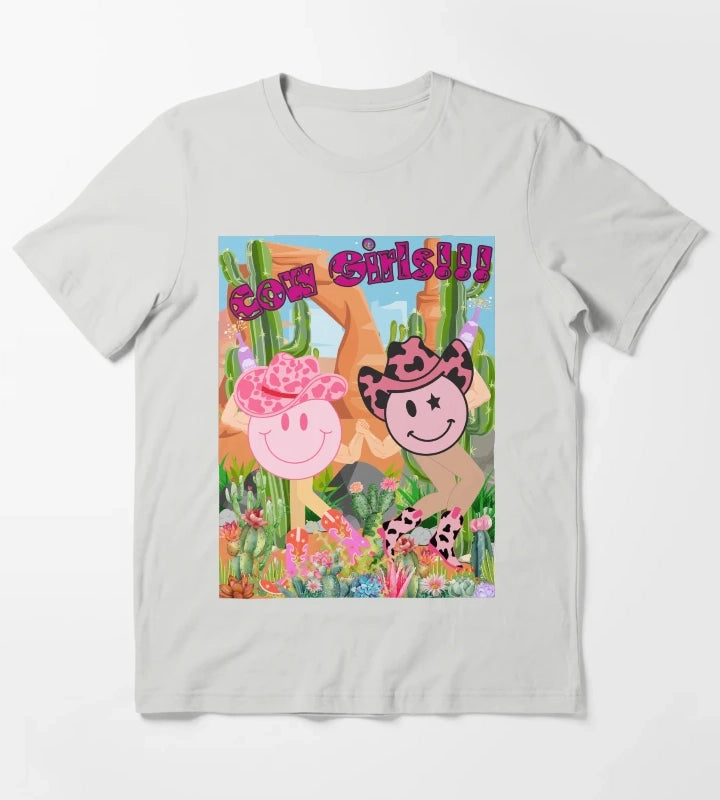 Cowgirls T-Shirt Light Grey