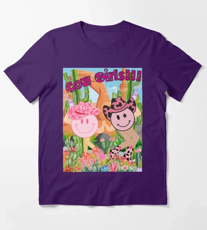 Cowgirls T-Shirt Purple