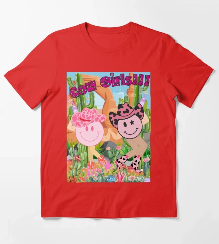 Cowgirls T-Shirt Red
