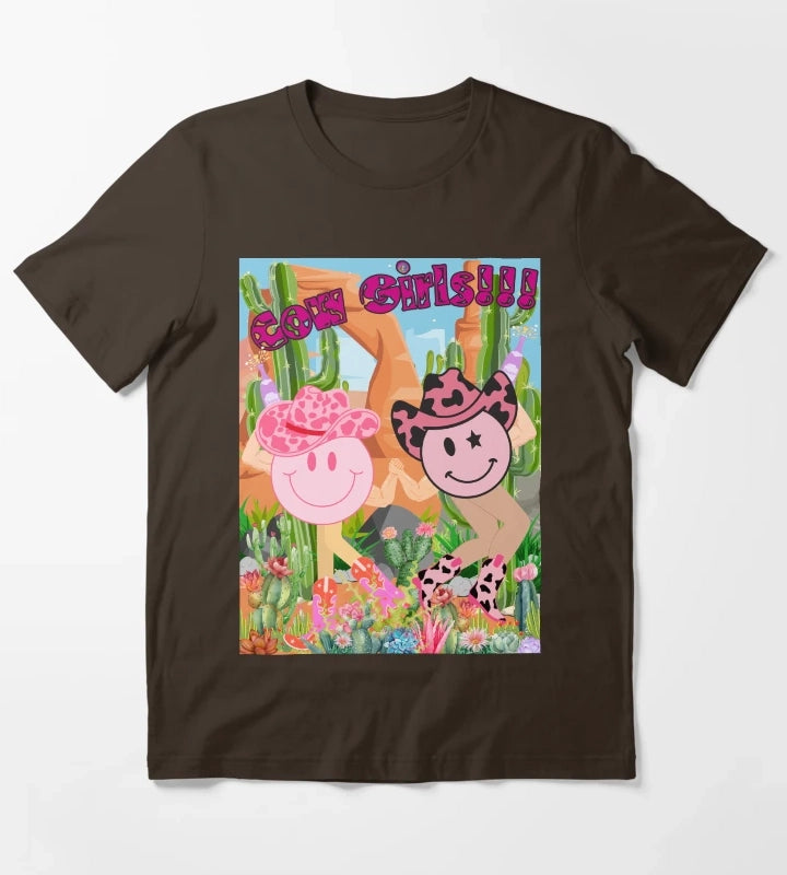 Cowgirls T-Shirt Brown