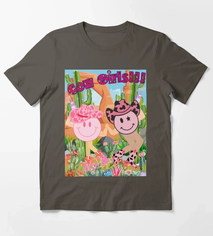Cowgirls T-Shirt Dark Grey
