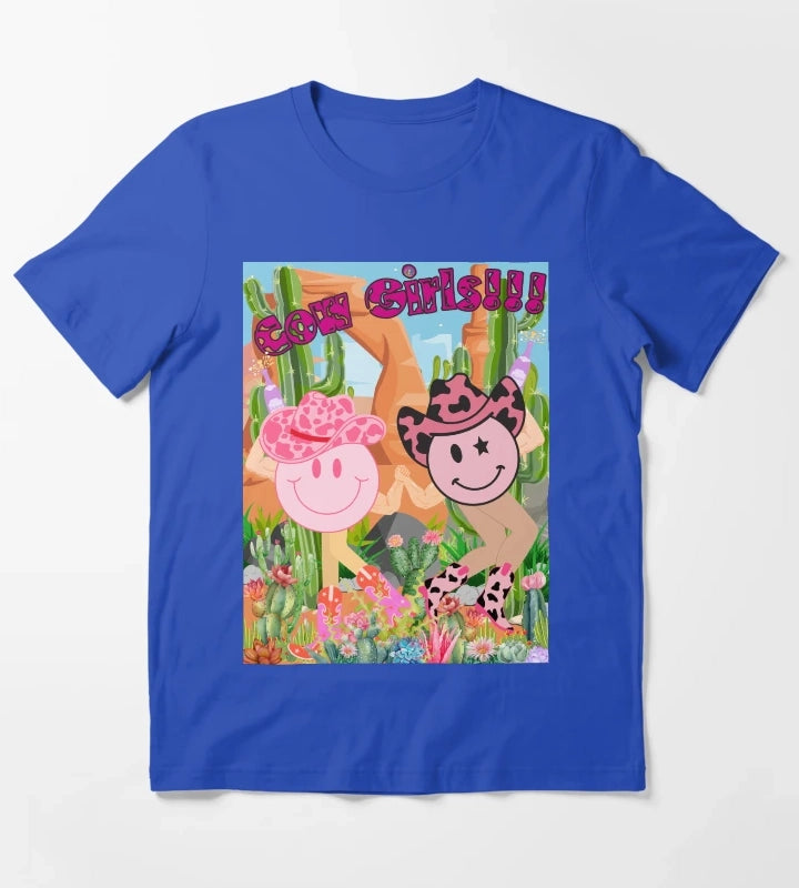 Cowgirls T-Shirt Blue