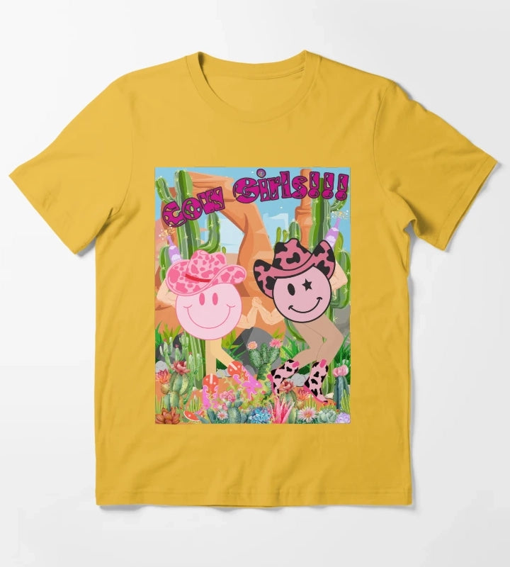 Cowgirls T-Shirt Yellow