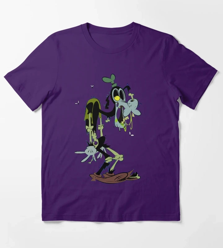 Creepy Halloween T-Shirt Purple
