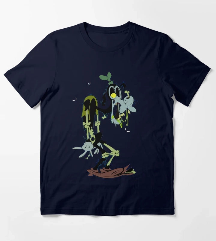 Creepy Halloween T-Shirt Navy