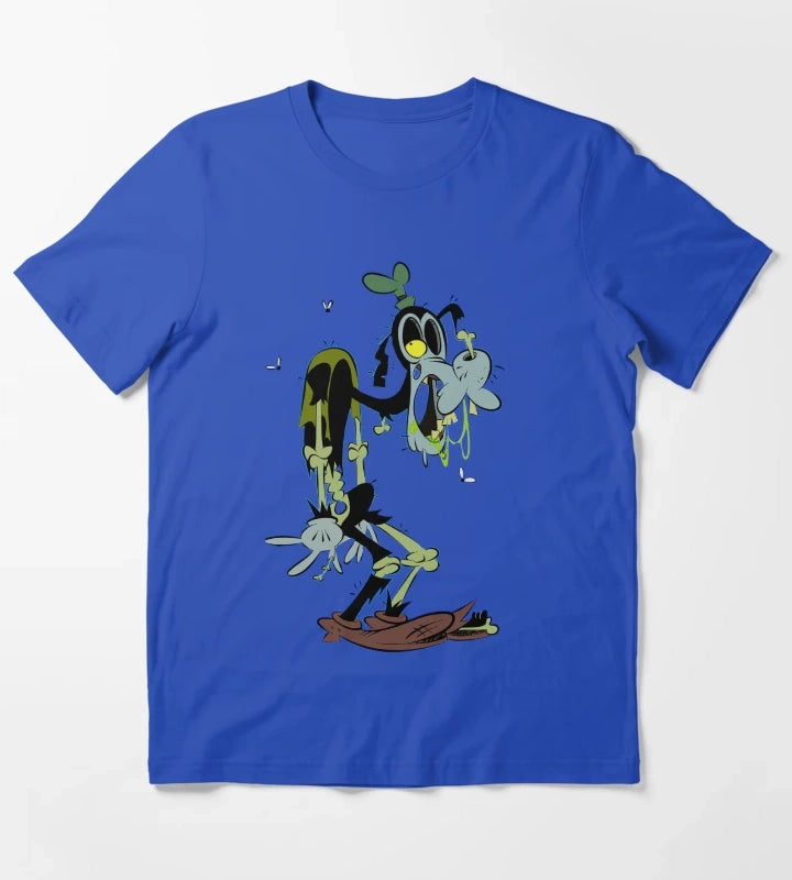 Creepy Halloween T-Shirt Blue
