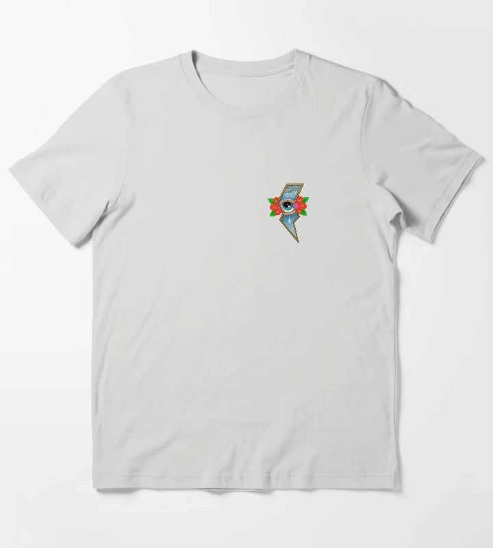 Crying Lightning T-Shirt Light Grey