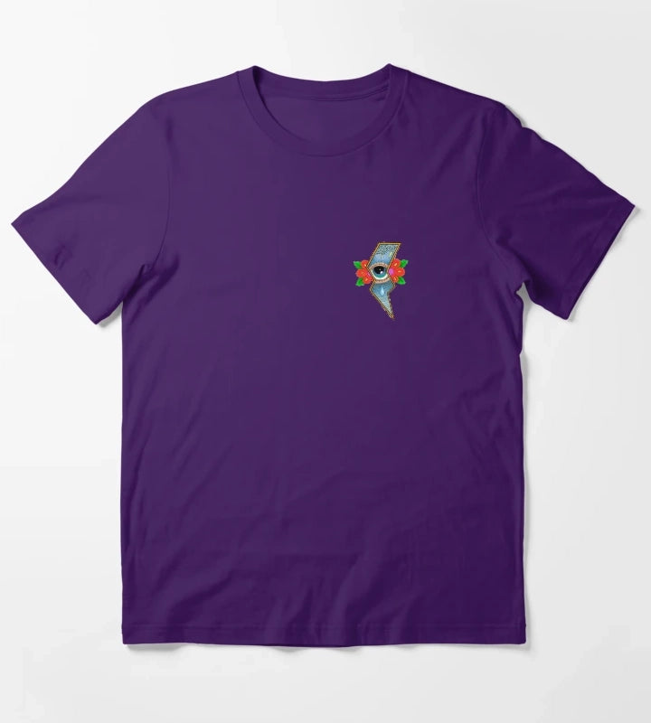 Crying Lightning T-Shirt Purple