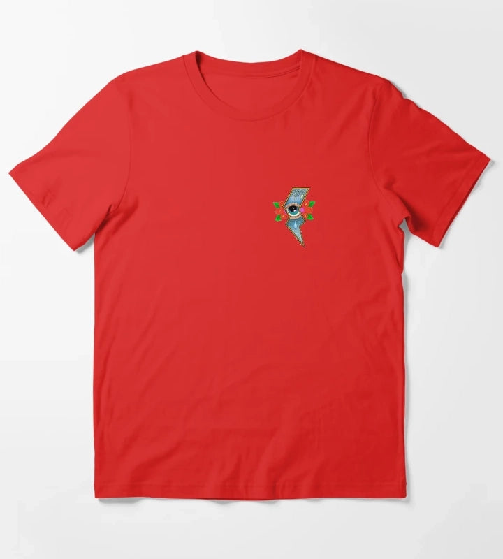Crying Lightning T-Shirt Red