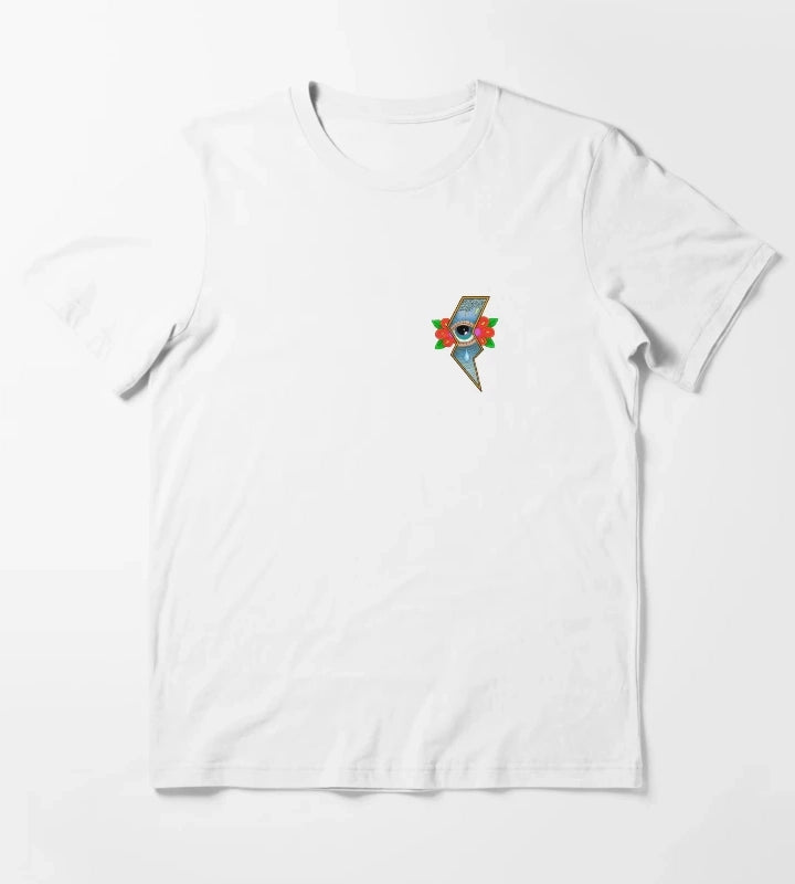 Crying Lightning T-Shirt White