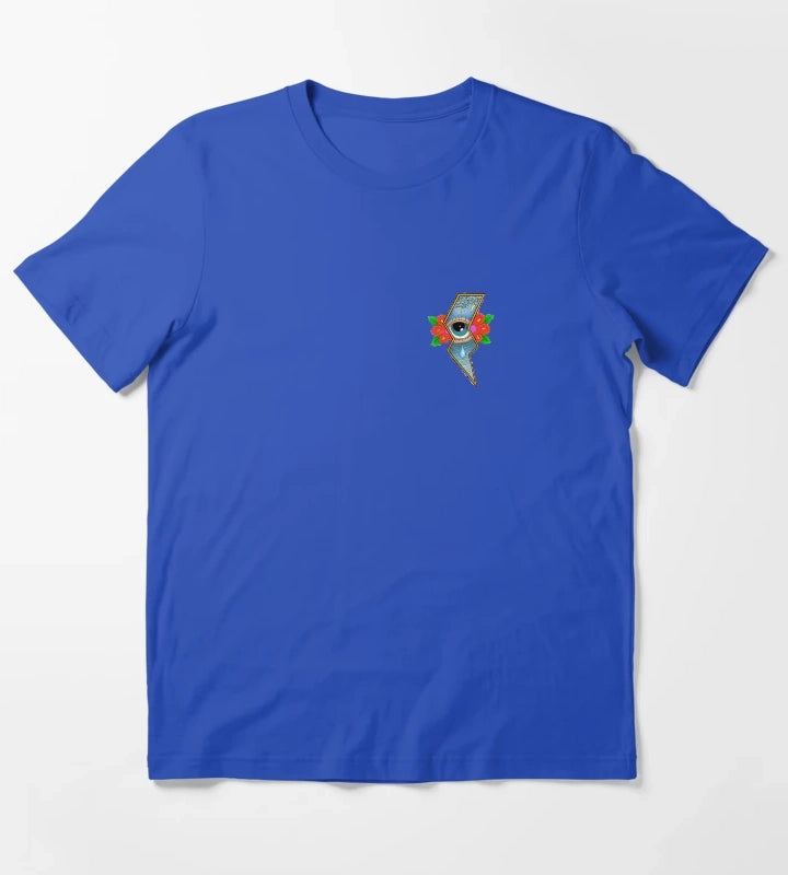 Crying Lightning T-Shirt Blue