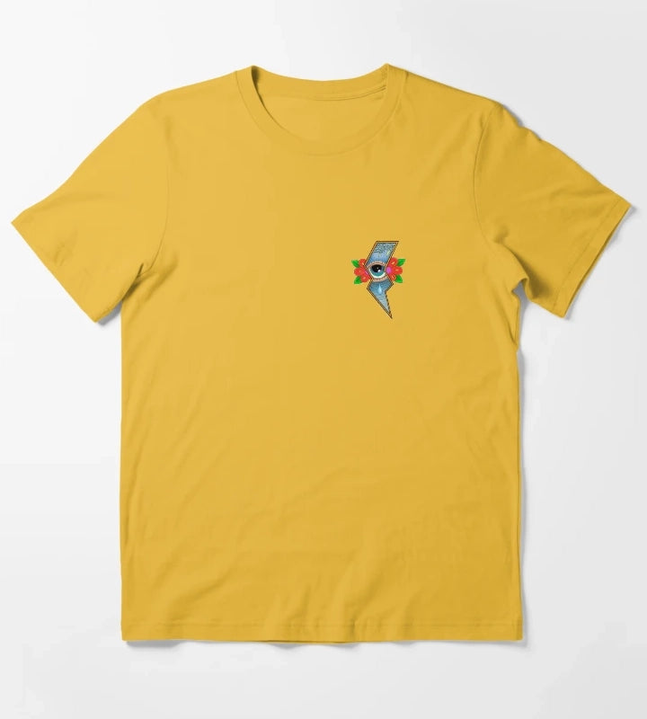 Crying Lightning T-Shirt Yellow