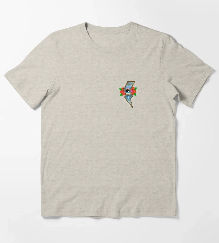 Crying Lightning T-Shirt Cream