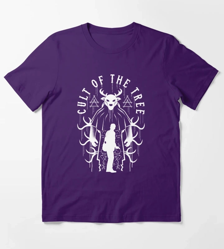 Cult Of The Tree Crest T-Shirt Purple