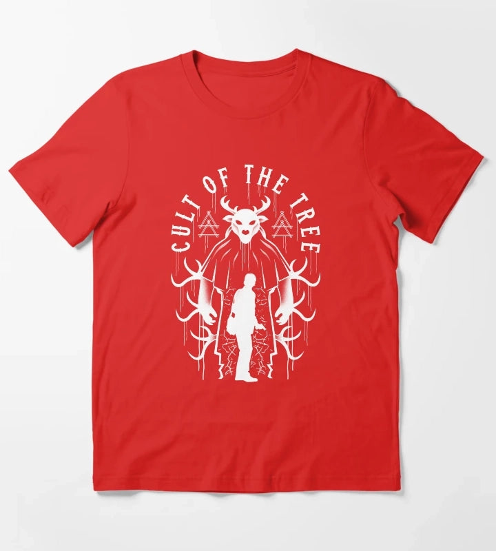 Cult Of The Tree Crest T-Shirt Red