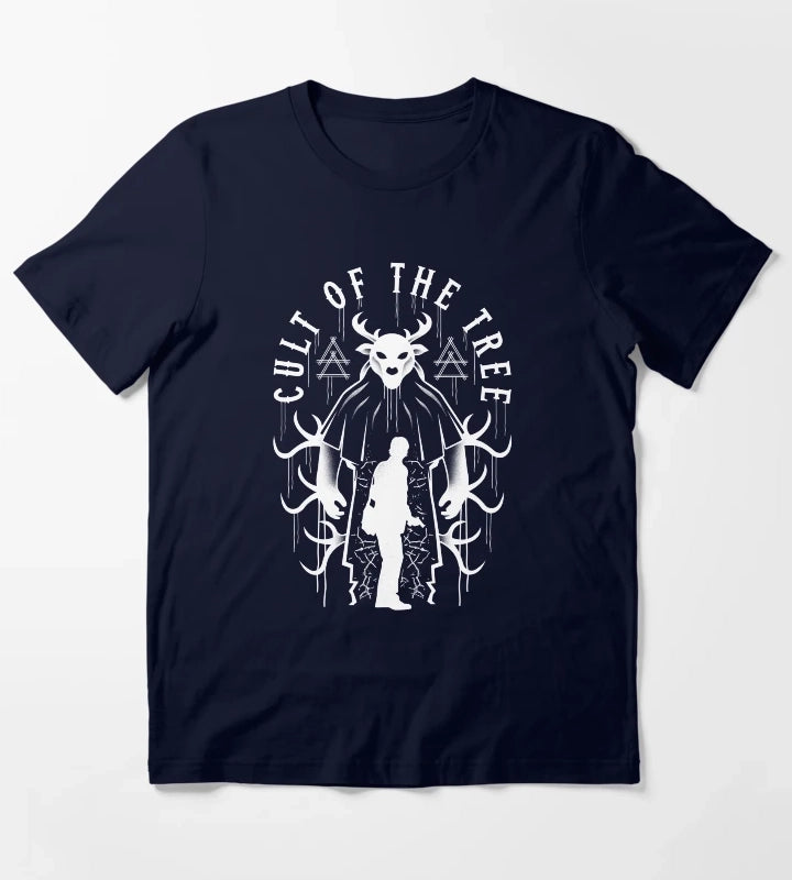 Cult Of The Tree Crest T-Shirt Navy