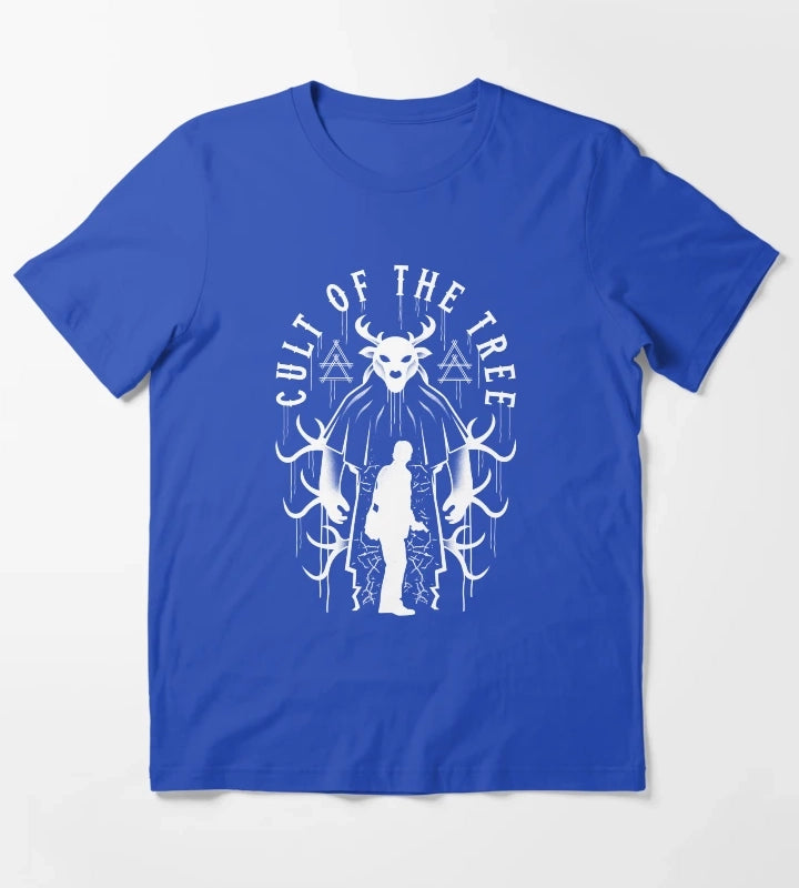 Cult Of The Tree Crest T-Shirt Blue