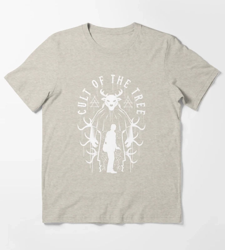 Cult Of The Tree Crest T-Shirt Cream