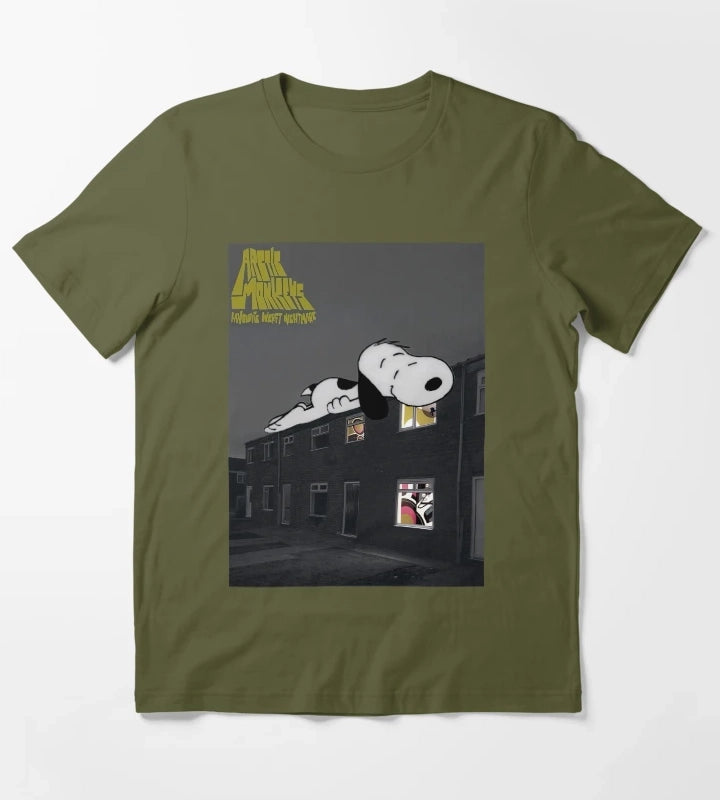 Cutest Crossover T-Shirt Olive Green